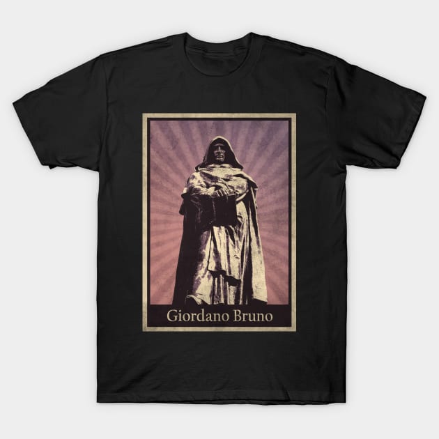 Giordano Bruno T-Shirt by Benny Bearproof